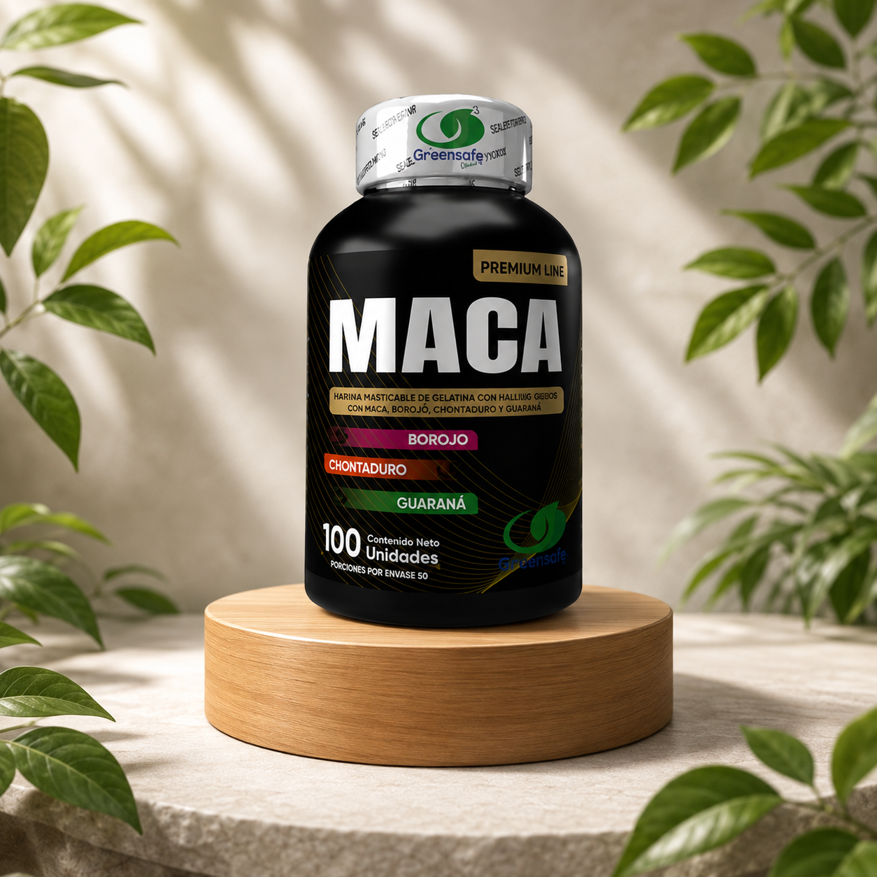 MACA + BOROJÓ + CHONTADURO + GUARANÁ - Imagen 4