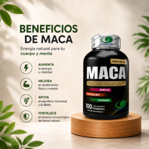 MACA + BOROJÓ + CHONTADURO + GUARANÁ
